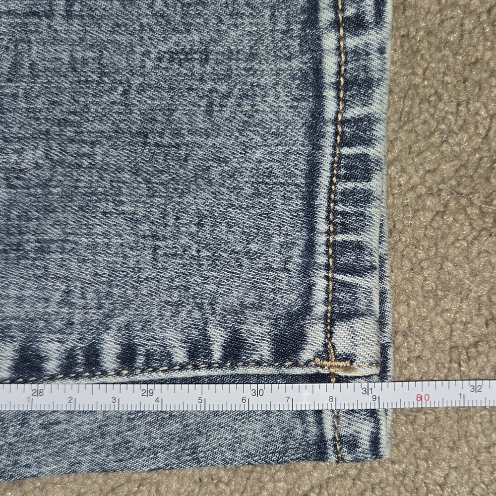 ✨ SO Ultimate High-Rise Distressed Jeggings - Blue Wash 7long - Picture 4 of 4